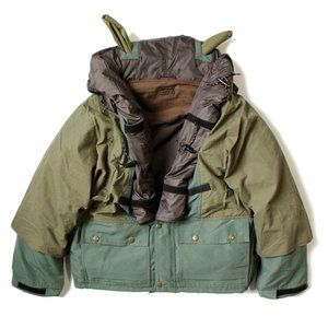 KAPITAL 60/40 Cloth x Ripstop Military KAMAKURA Anorak Blouson